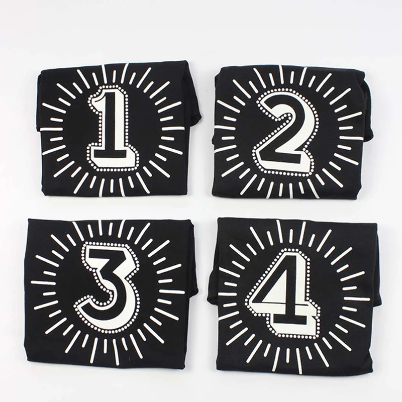 Детская летняя футболка забавная одежда для малышей черные футболки мальчиков и