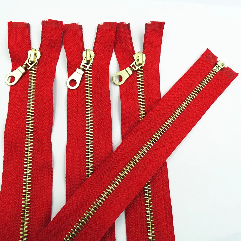 5 шт. #30 см (12 дюймов) латунная металлическая открытая молния для шитья|Молнии| |