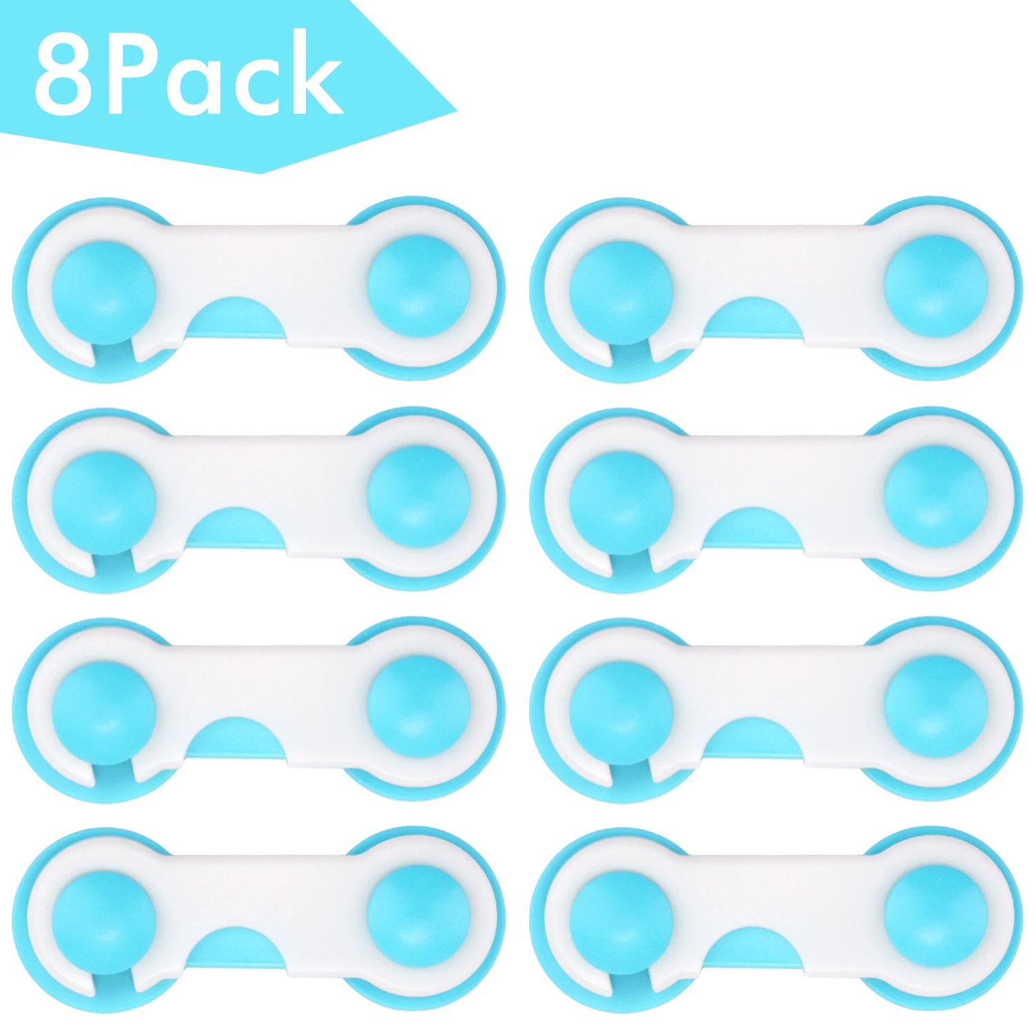 

8pcs/lot Baby Safety Cupboard Lock Security Protector Child Cabinet Lock Door Drawer Baby Care