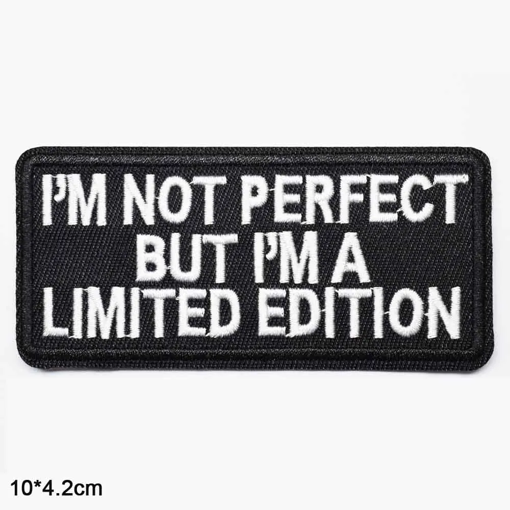 Неидеально велосипедные наклейки с различными буквами вышивкой утюгом нашивки