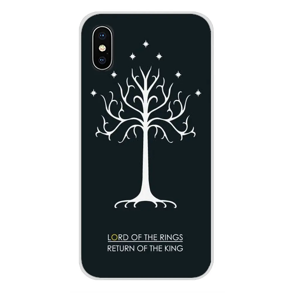 Силиконовый чехол Lotr с изображением белого дерева Gondor для Samsung Galaxy S3 S4 S5 Mini S6 S7 Edge S8