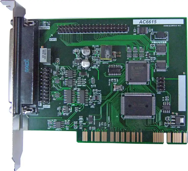 

AC6615 PCI Bus AD Board 12-bit AD, 2-way DA Data Acquisition Card