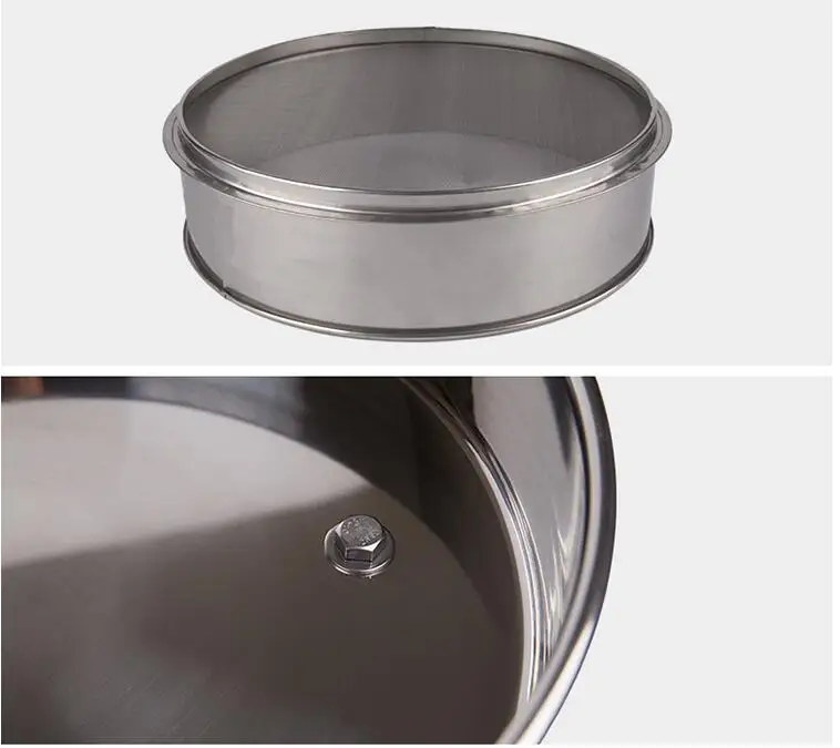 Новинка электрическое вибрирующее сито для порошка сетка из нержавеющей стали