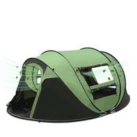 3 4 person 200280120cm travel hiking tents waterproof windproof instant automatic tents pop up beach tent large camping tents