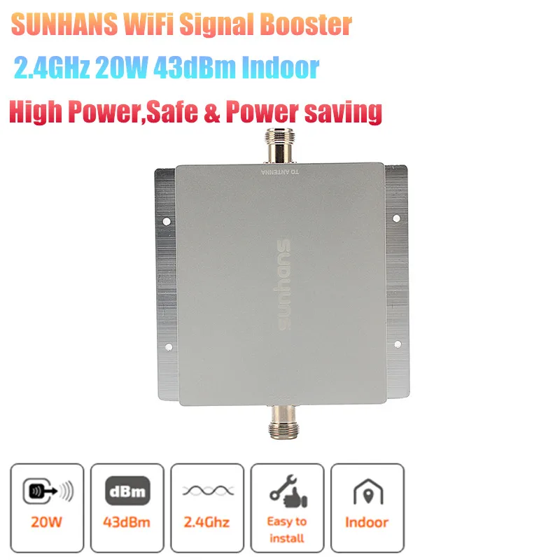 Усилитель сигнала Wi Fi Sunhans SH24Gi20W 11b/g/n 20 Вт усилитель для помещений Enterprise Class 2 4 ГГц