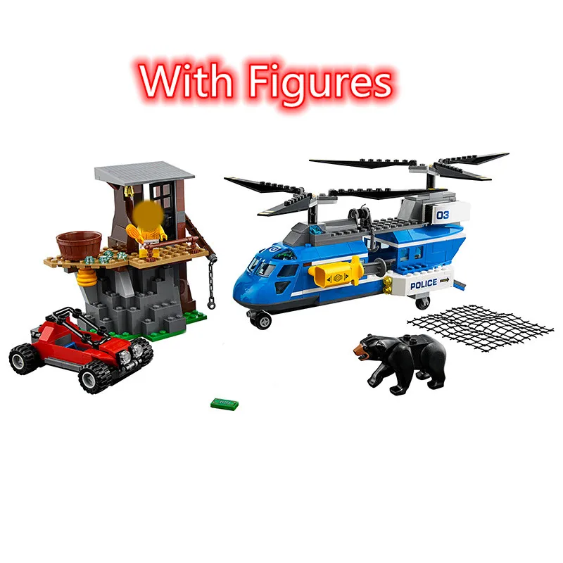 

325Pcs 10863 Building Block Toy City Series 60173 Assembled Building Blocks Children's Toy Gifts