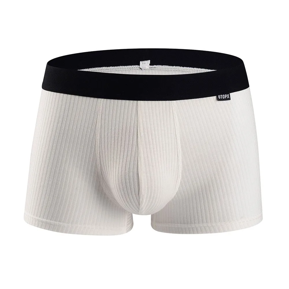 

Men's Casual Pouch Boxer Breathable Underwear Sports Briefs Shorts Trunks Comfy Sport Pant Bottom Lingerie Male Panties Seamless