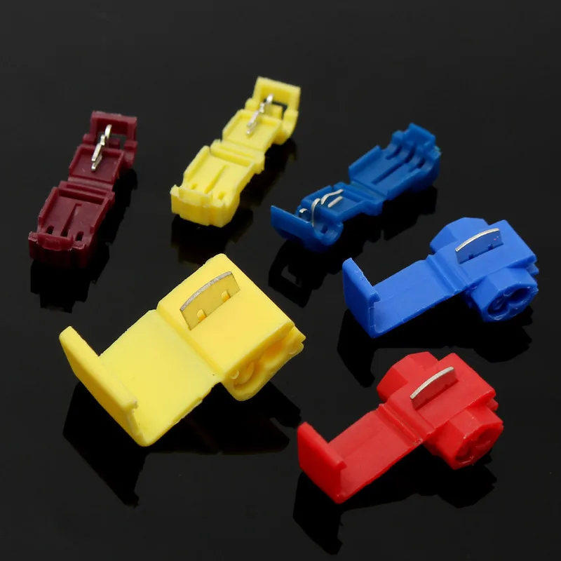 96 шт. желтый красные синие обжимных разъёмов коннекторов для электрических