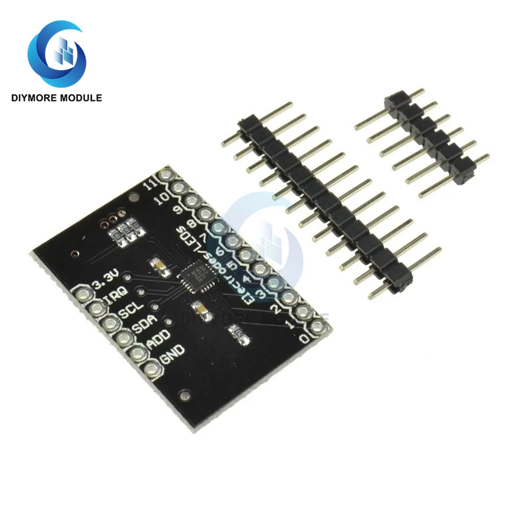 MPR121 модуль контроллера емкостного сенсорного датчика I2C интерфейсная клавиатура