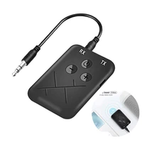bluetooth receiver transmitter 2 in 1 stereo aptx wireless aux audio receiver 3 5mm jack rca car adapter for tv pc bt 5 0 4 2