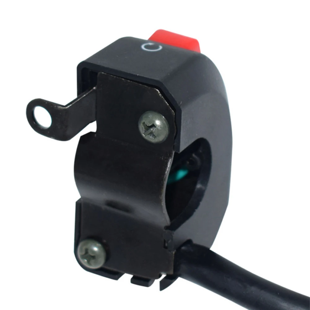 

7/8" Motorcycle Handlebar Start Switch ON OFF Button 12V Motorbike Motocross Handlebar Controller Switch