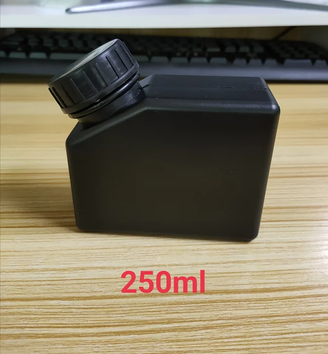

100pcs Corrosion resistant UV ink box ink tank 250ml for UV CISS ink tank printer