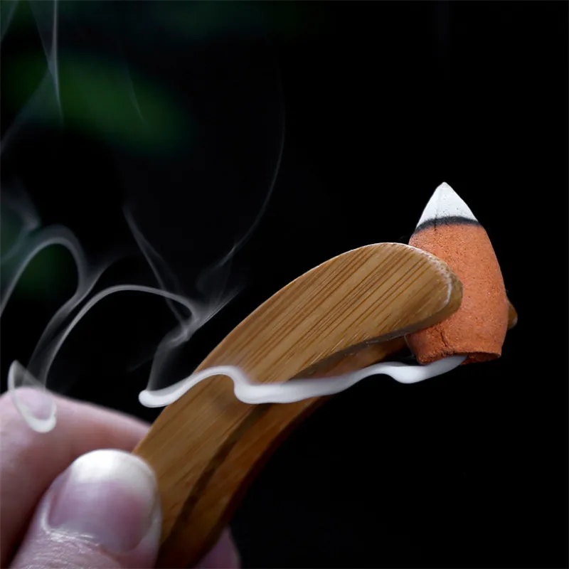 40 шт./кор. натуральные патроны из сандалового дерева конусы для заднего хода