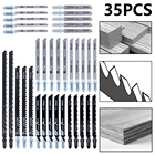 Набор ножовочных полотен для дерева и пластика, комплект из 35 т ножовочных полотен для резки металла и пластика, T744DT344DT101BT111CT144DT101AOT118A