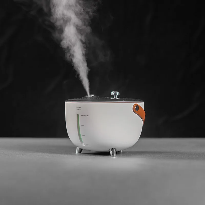

Portable Mini Humidifier Ultrasonic Fog Volume Aroma Essential Oil Diffuser Home Office Desktop Mute Night Light Air Humidifier