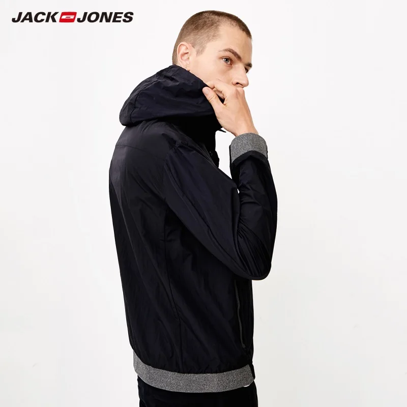 JackJones Мужская куртка с капюшоном спортивная короткая мужская одежда 218321510 |