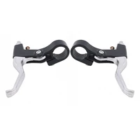 1pair bicycle brake lever mountain bike handle parts v brake road bike accessories components aluminum alloy left and right