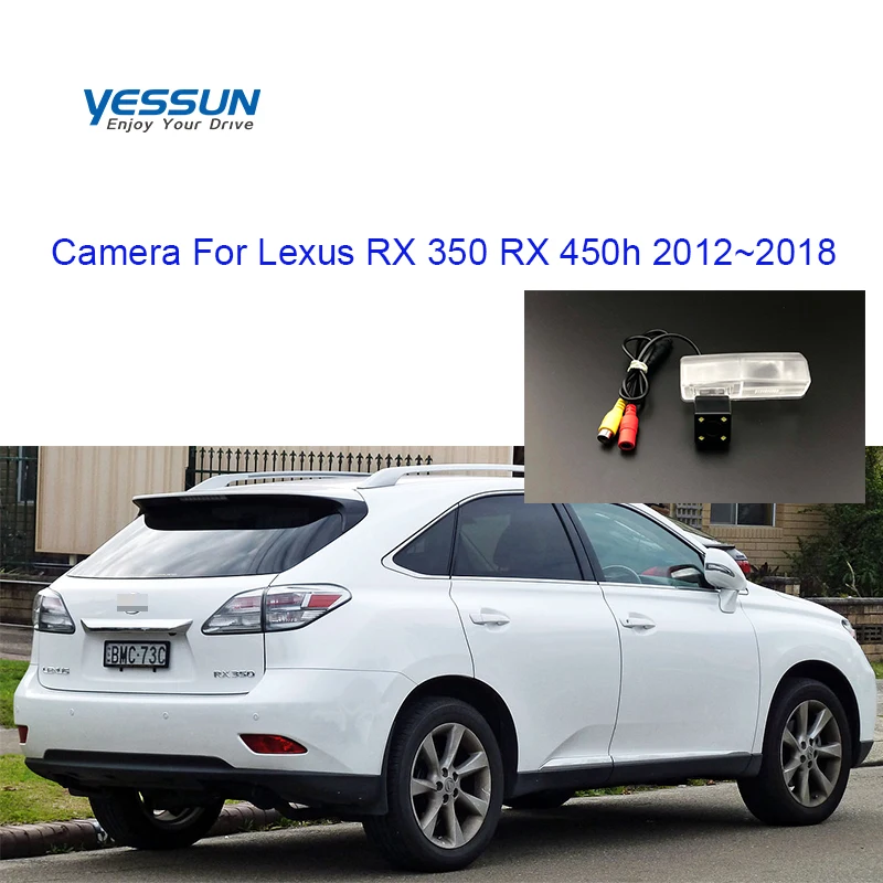 Камера номерного знака Yessun для Lexus RX 350 450h 2012 ~ 2018 камера заднего вида/камера