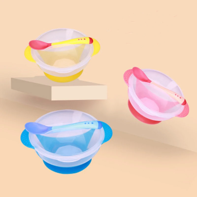 Детская пищевая добавка миска детская посуда ложка с защитой от падения столовая