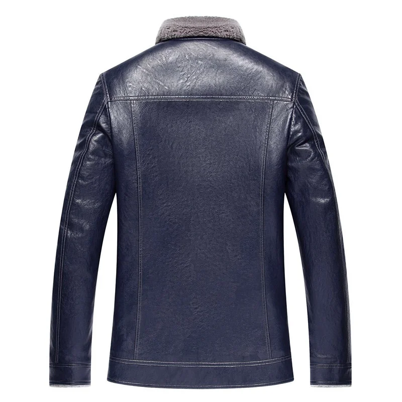 2020 Мужская одежда новые кожаные куртки высокого качества зимняя кожаная куртка