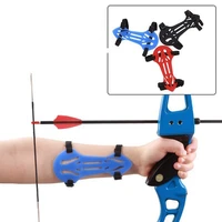 harness arm guard bow and arrow archery protector recurve competition competitive plastic rubber arm guard soft fit breathable