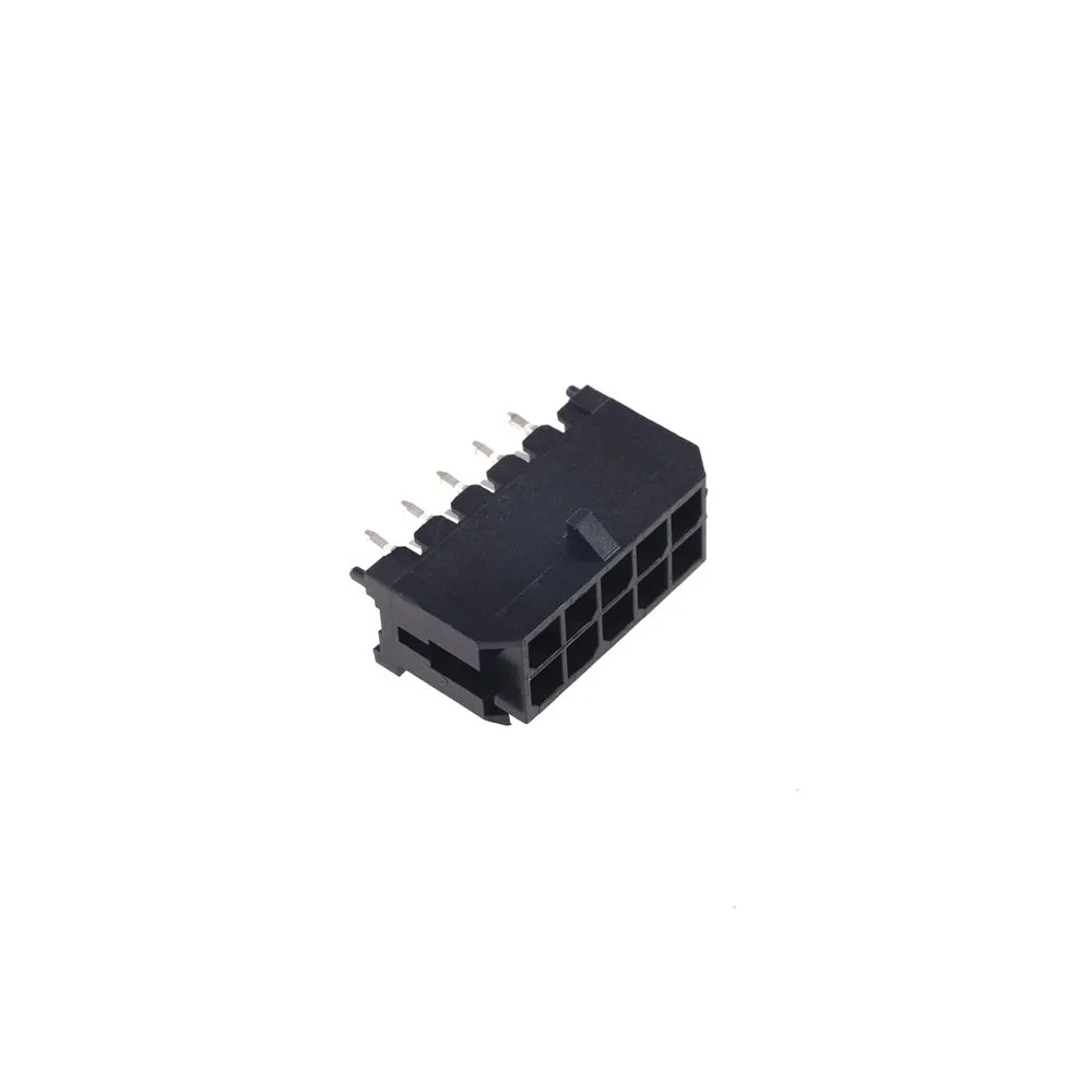 10 шт. Микро-разъем Micro-Fit 3.0 MM, контактная группа Dual Row 2 4 6 8 12 14 16 18 20 24 Pin, прямое отверстие платы PCB, пайка 43045.