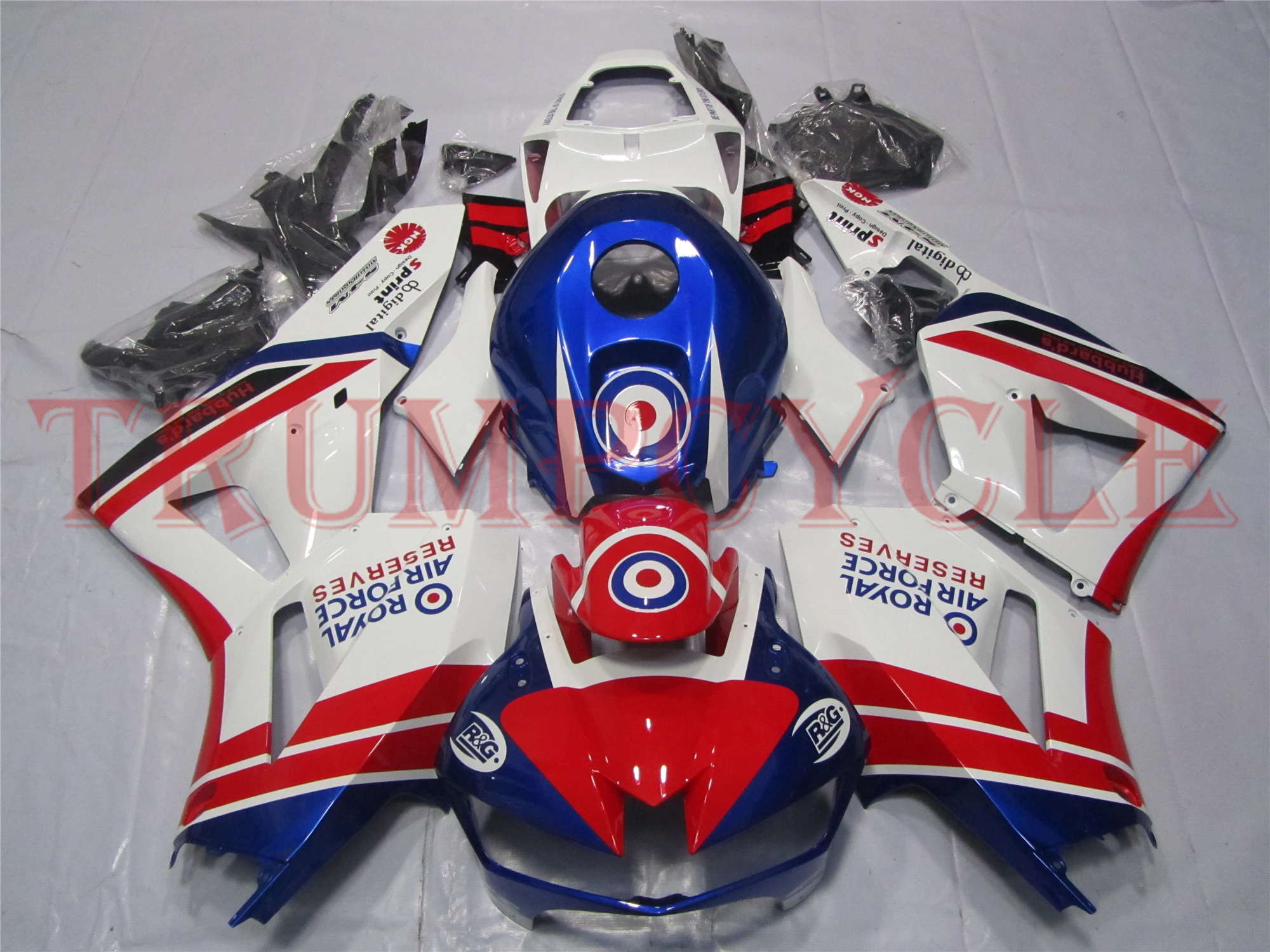

Комплект обтекателей для кузова мотоцикла Honda CBR 600 RR F5 2013-2020 CBR600RR 13 14 15 16 F513 Royal Air Force