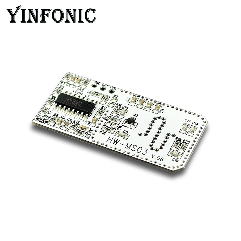HW-MS03 Плата датчика движения с высокой производительностью от 2 4 ГГц до 5 8