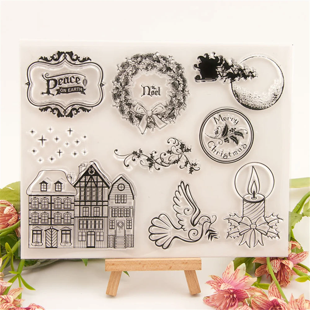 Металлические Вырубные штампы для дома скрапбукинг рукоделие вырубки Рождество