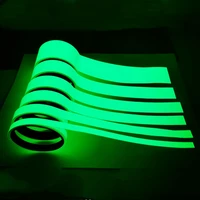 3m5m luminous fluorescent night self adhesive glow in the dark sticker tape safety security home decoration warning tape