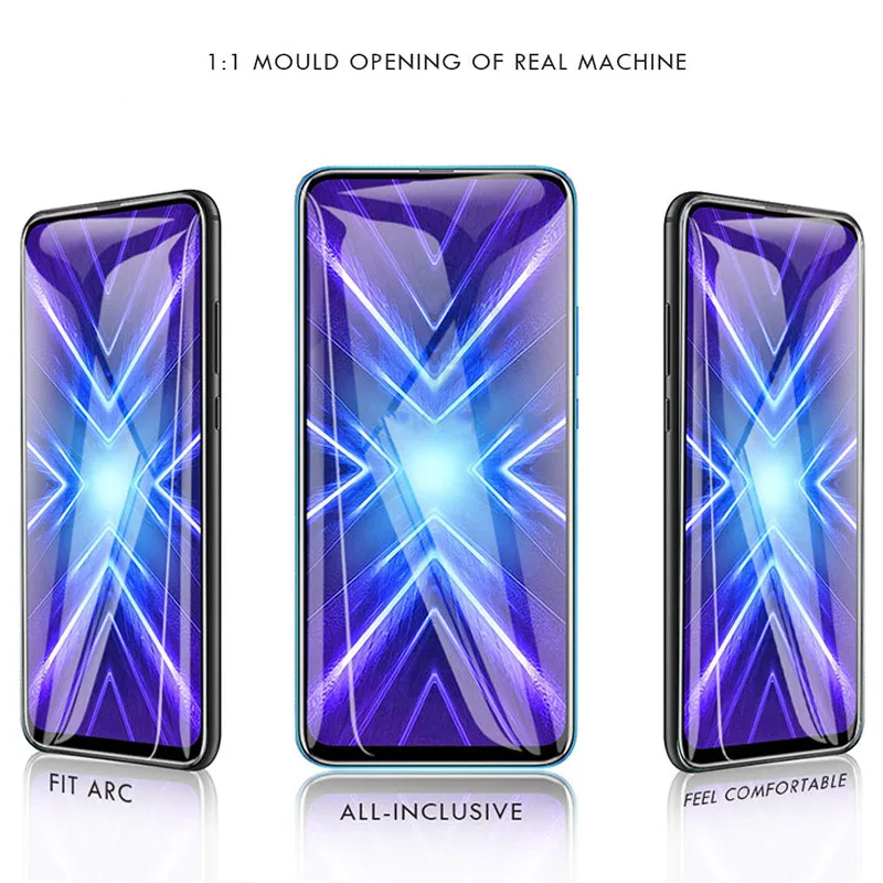 1 3 шт броня стекло для honor 9x premium HD вид пленка honor9x pro 9 lite honor9lite protector хонор лайт