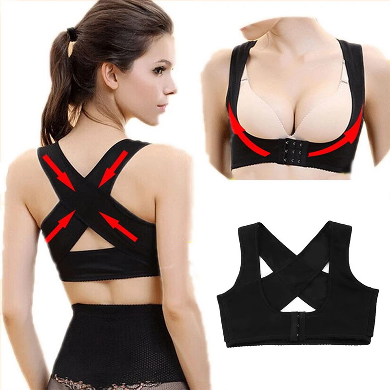 Posture Corrector Lift Up Bra Women New Desigh X-bra Breathable Yoga Underwear Shockproof Sports Support Fitness Vest Bras