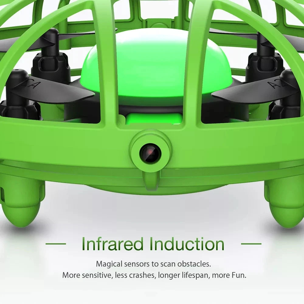 Eachine E111 мини-Дрон ручной летающий самолет Квадрокоптер электронная модель инфракрасная индукция Intlligent RC игрушки для детей