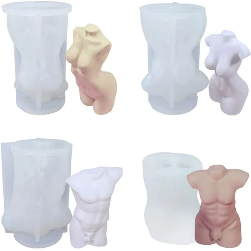 Силиконовая форма для свечей тела домашнего мыла соевого воска искусства