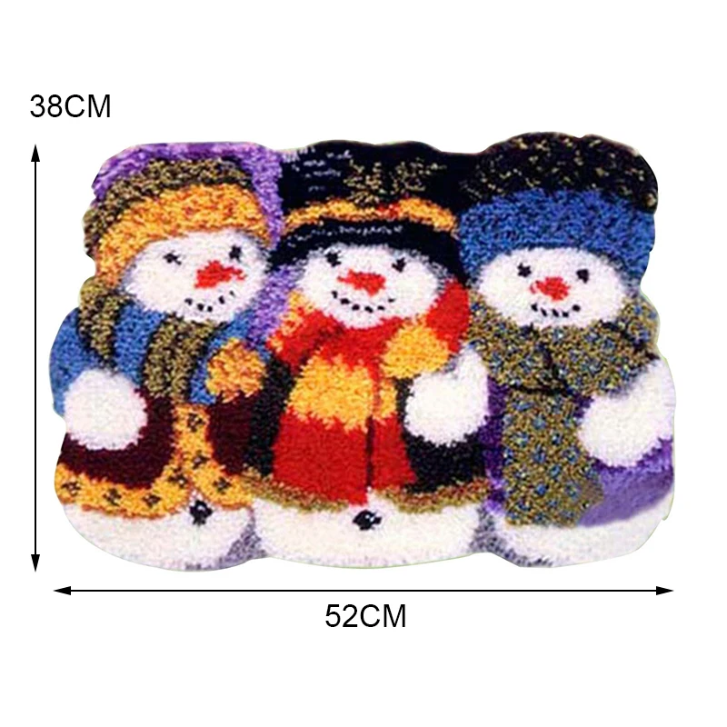 Крючок Набор ковриков DIY Рукоделие наборы вязание крючком Пряжа Коврик защелка