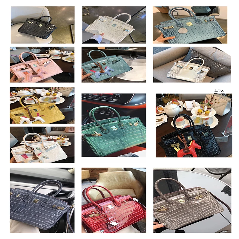 

free shipping 2020 golde hardware genuine cow leather women handbag one shoulder bag crossbody bag 13 color 2 size 25cm 30cm