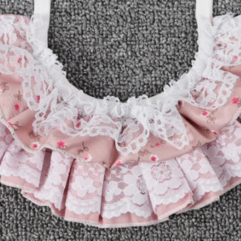 Товары для домашних животных ошейник собак многослойный кружевной Цветочный