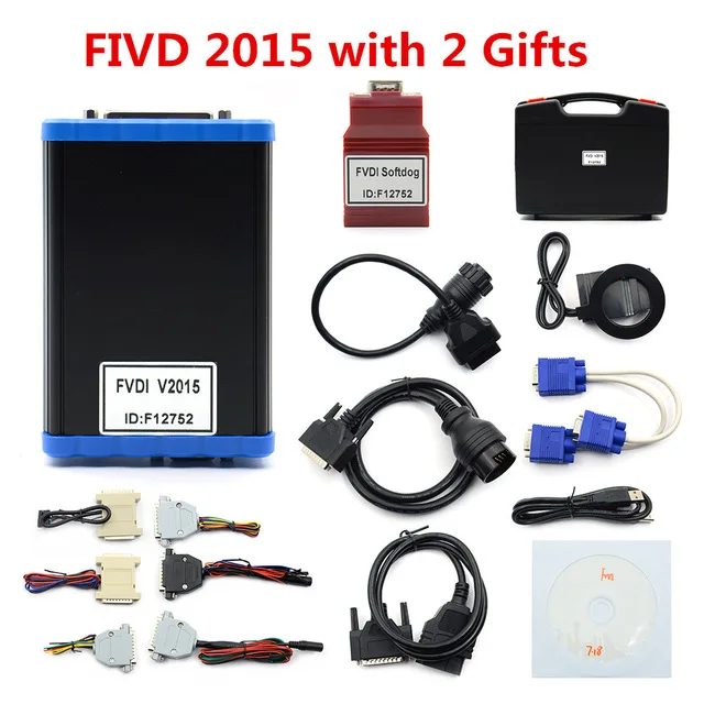 FVDI V2015 FVDI V2018// SVCI FVDI ABRITES Commander полная версия 18 программное обеспечение FVDI ключ обучения/коррекция пробега - Цвет: FVDI V2015