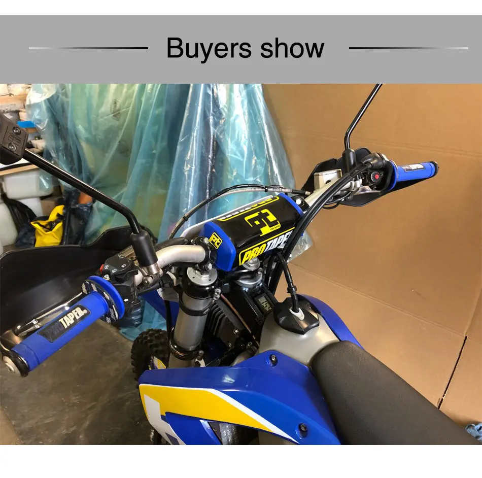 Alconstar Dirt Pit Bike Мотокросс руль для мотоциклов колодки Pro Taper Energy Square 2,0 Fat Bar Pad для 1-1/" баров