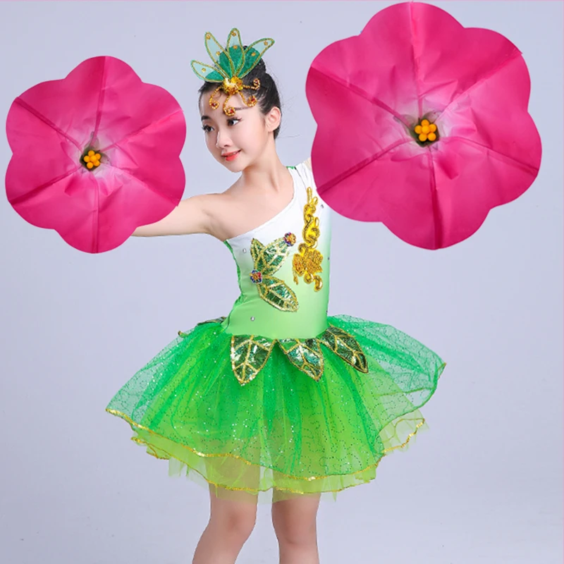 Реквизит для танцев Morning Glory представление в детском саду Prop Hand Take FLOWER Sports встреча