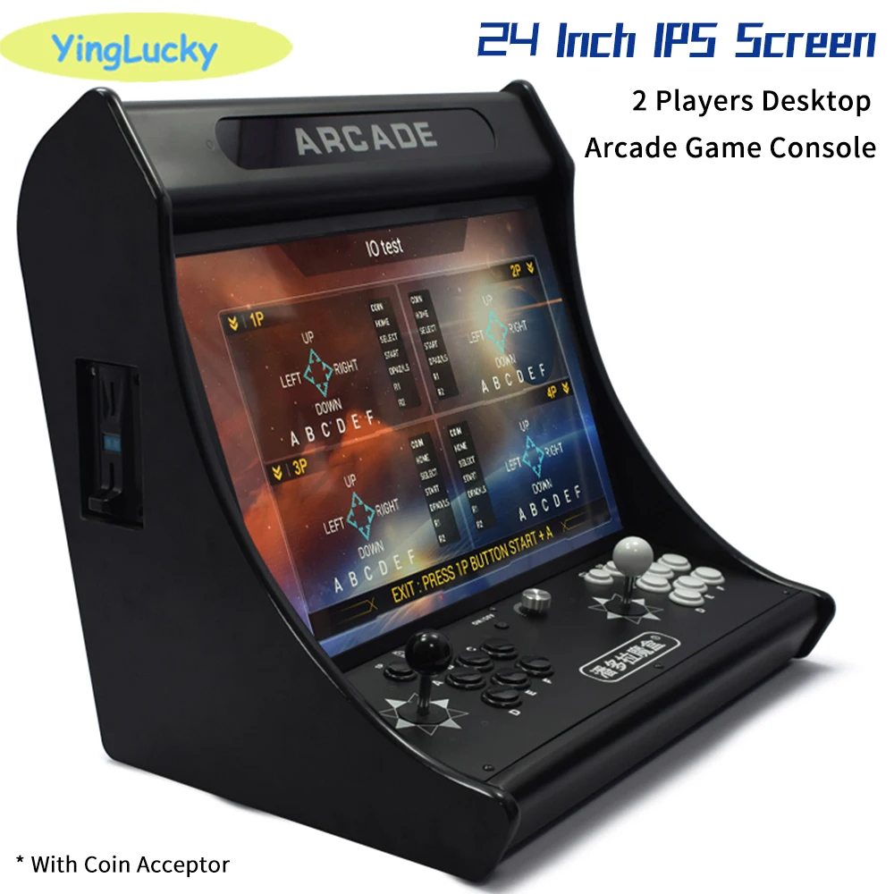 

Arcade Console Pandora Box 3D WiFi Plus 24 Inch IPS 8000 Games 2 Players PCB Board Retro Video Arcade Table Bartop Machine