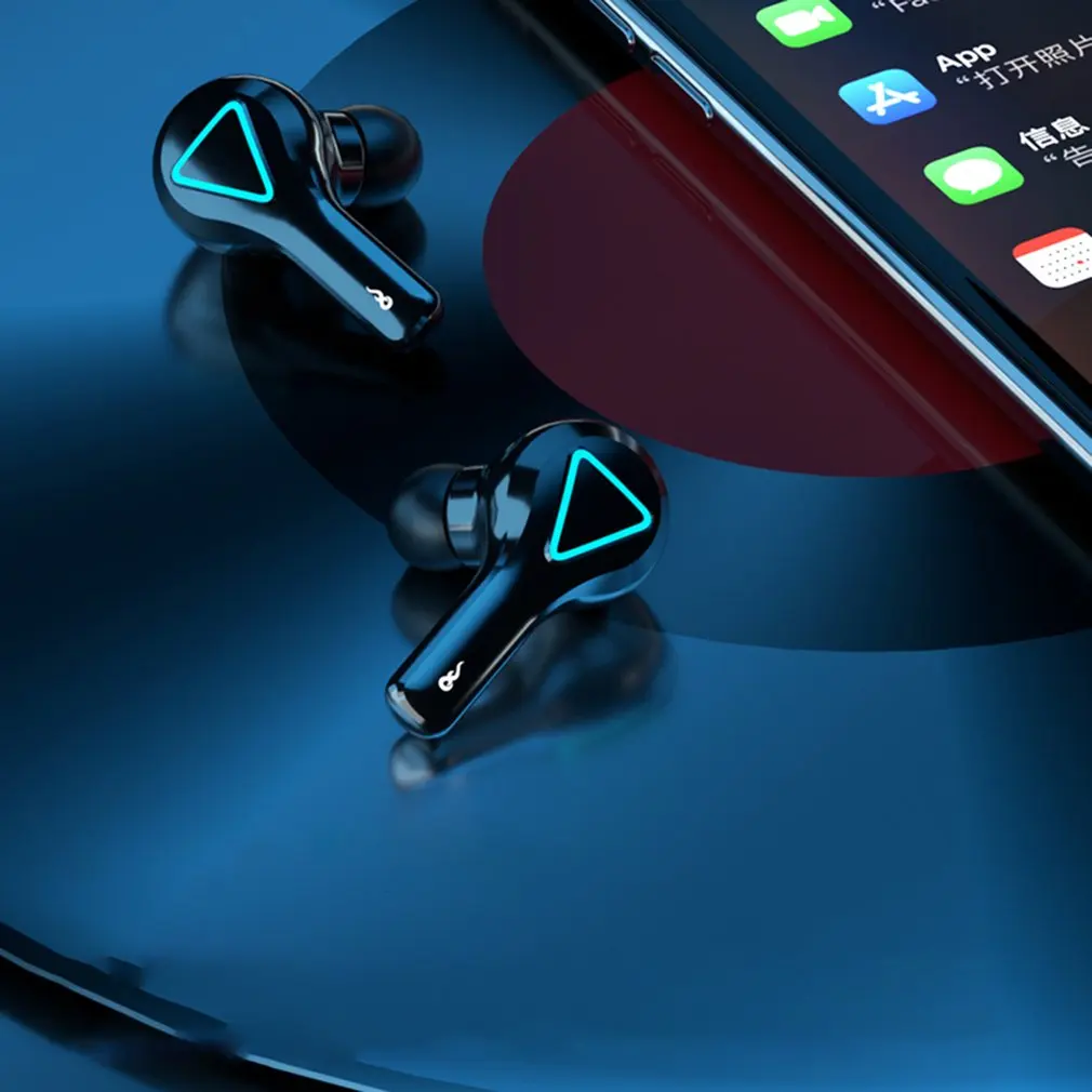 

Portable Earphones A15 TWS Bluetooth 5.1Earphones 2000mAh Charging Box Wireless Sport Headphone Earbuds Headsets With Microphone