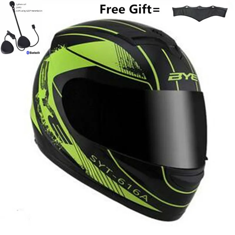 Bluetooth гарнитура для мотоциклиста шлем BT мотокросса музыки и телефонных звонков