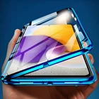 Магнитный чехол-книжка с полным покрытием на 360  для Samsung Galaxy A72 A 72 72A 6,7 