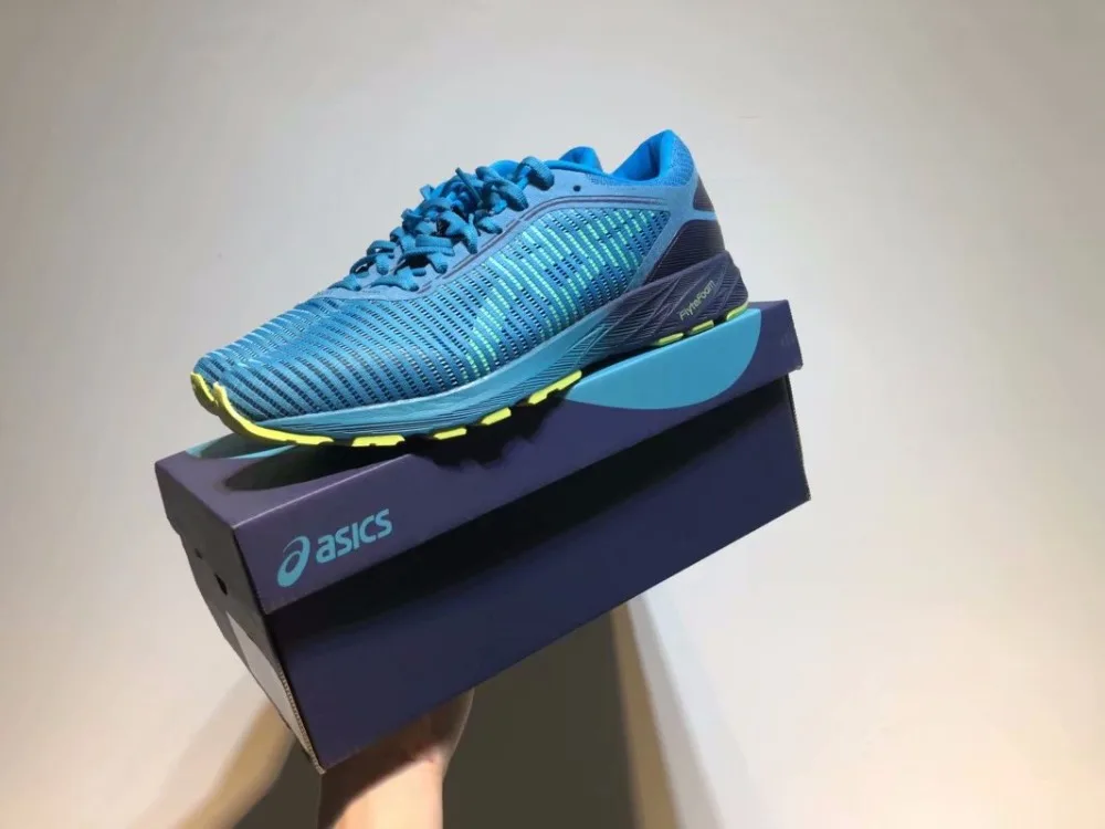 Оригинальное новое поступление Аутентичные ASICS DynaFlyte 2 мужские устойчивые кроссовки ASICS Спортивная обувь Кроссовки Tianjiao