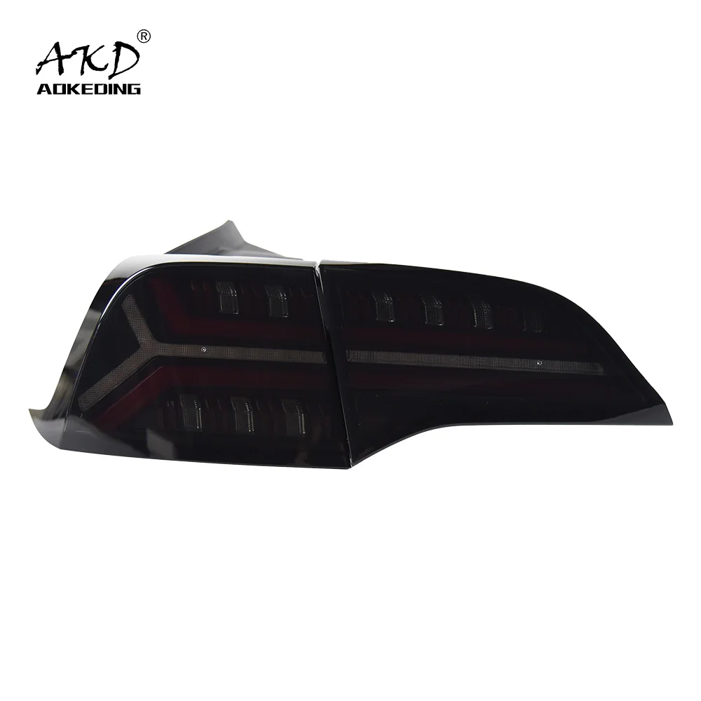 

AKD Car Styling Tail Lamp for TESLA Model 3 Tail Lights 2016-2021 Model Y LED Tail Light Signal DRL Stop Rear Lamp Accessories