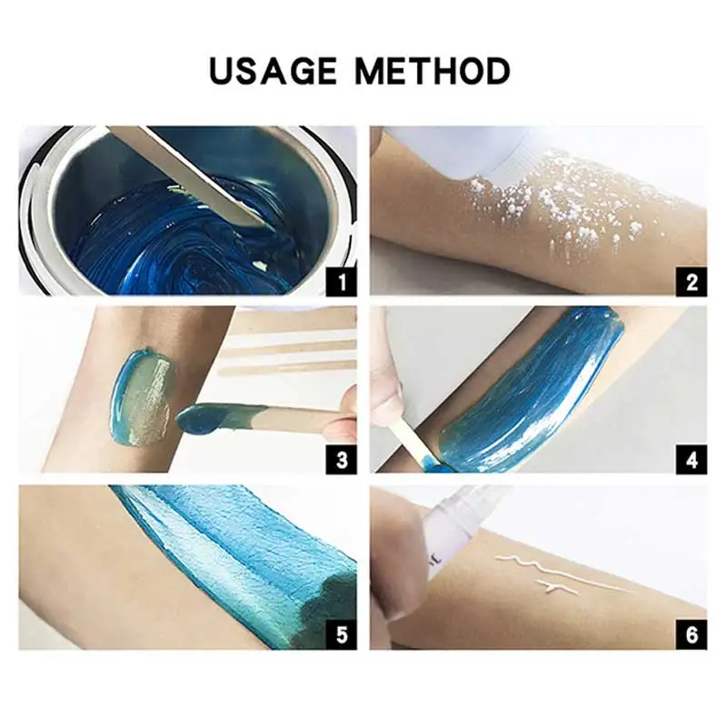 

Wax Warmer Heater Melter Waxing Kits Epilator SPA Machine for Hair Remover Depilation Paraffin Stripless Wax Beads Sticks