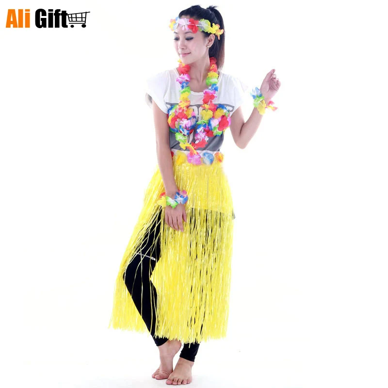 2021 с эластичной резинкой на талии юбка для танцев взрослых 60 80 см Гавайская Юбка