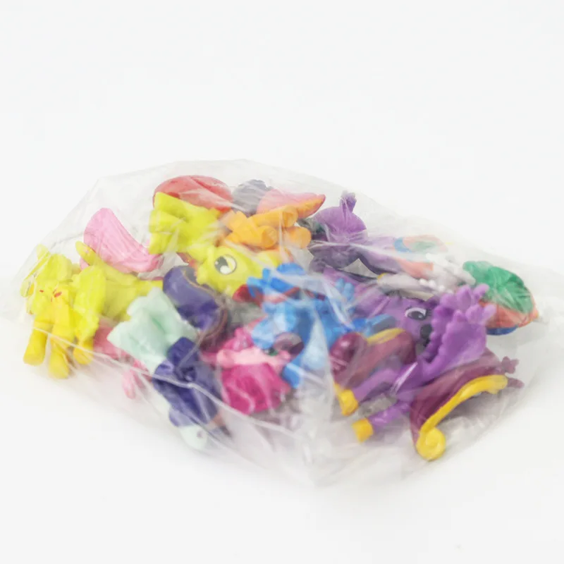 

12pcs/set My little Pony Doll Toys Action Figure 3-5cm Original Model My Little Pony Cartoon Doll
