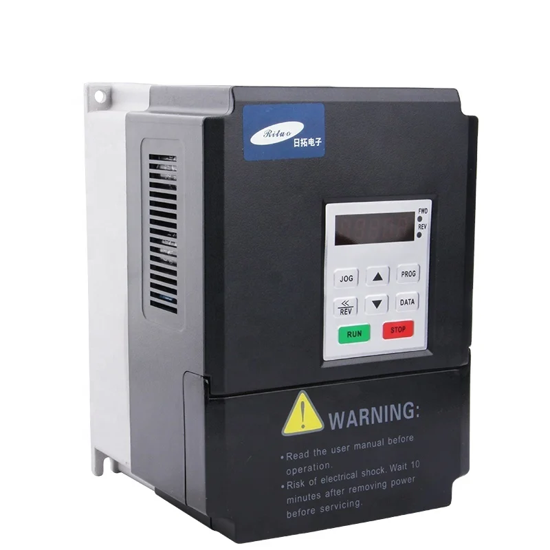 

HYCNC Rituo 2.2kw Inverter 220v 380v Vfd Variable Frequency Inverter For Cnc Router Spindle Motor Speed Controller Converter